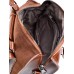 Женская кожаная сумка с замшей №6053-1