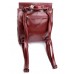 Кожаный женский рюкзак с тиснением №8504-4
