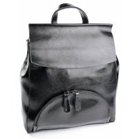 Кожаный женский рюкзак №A5063