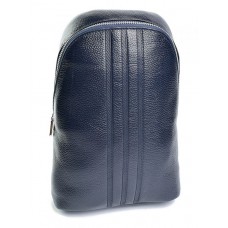 Кожаная мужская сумка-слинг №678